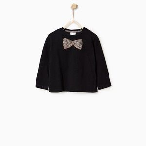 Zara Baby Bow Tie T-shirt